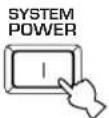 YAMAHA RXV640RDS - Premere STANDBY/ON (SYSTEM POWER sul telecomando) per attivare l'alimentazione di questa unità. - 2