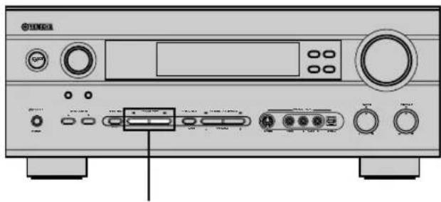 YAMAHA RXV640RDS - Wahl eines Sound-Feld-Programms - 1