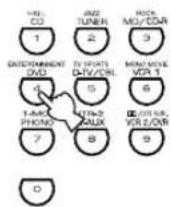 YAMAHA RXV620RDS - Setting the Manufacturer Code - 3