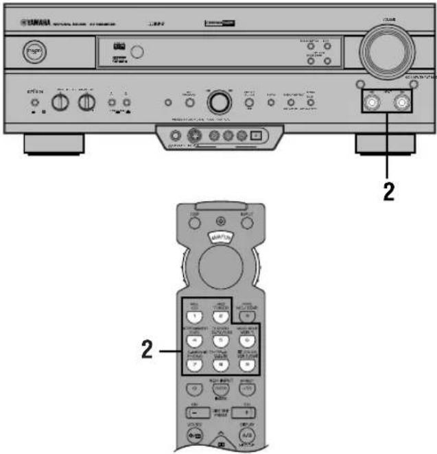 YAMAHA RXV620RDS - GRUNDLEGENDE AUFNAHME - 1