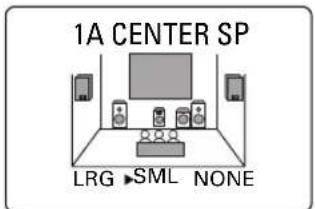1A CENTER SP LRG ▶SML NONE