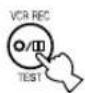 YAMAHA RXV620RDS - Verwendung des Prüftons (TEST DOLBY SUR.) - 3