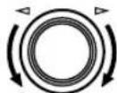 YAMAHA RXV620RDS - Ruotare la manopola multi jog per selezionare il programma. - 1