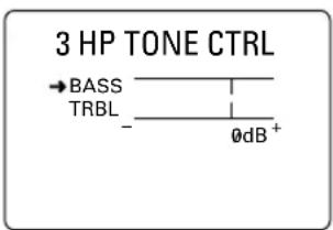YAMAHA RXV620RDS - HP TONE CTRL (comando di tono della cuffia) - 1