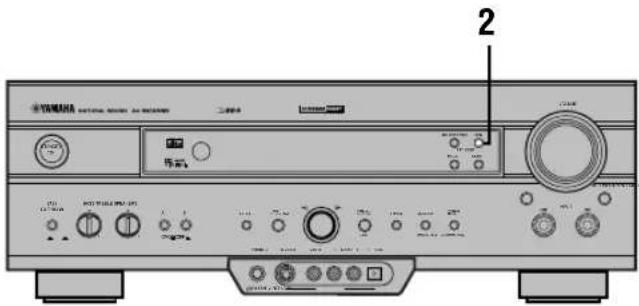 YAMAHA RXV620RDS - Observera - 1