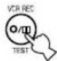 YAMAHA RXV620RDS - Utilisation du signal test (TEST DOLBY SUR.) - 3