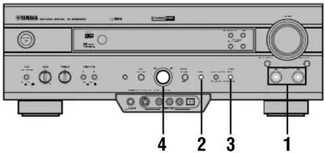 YAMAHA RXV620RDS - Automatische (oder manuelle) Abstimmung - 1