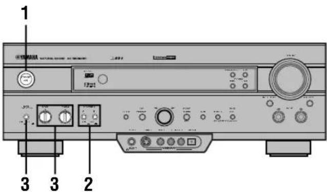 YAMAHA RXV620RDS - Avant de commencer - 1