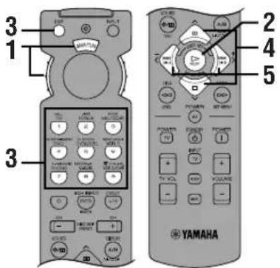 YAMAHA RXV620RDS - Änderung der Parametereinstellungen - 1