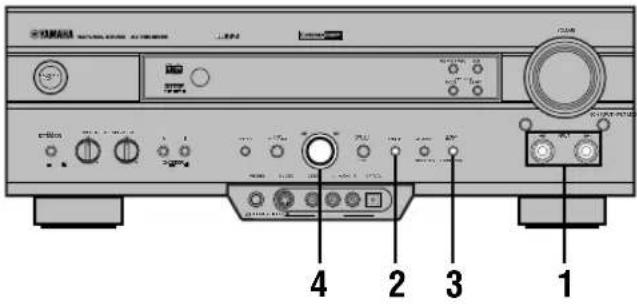 YAMAHA RXV620RDS - Sintonia automatica (o manuale) - 1