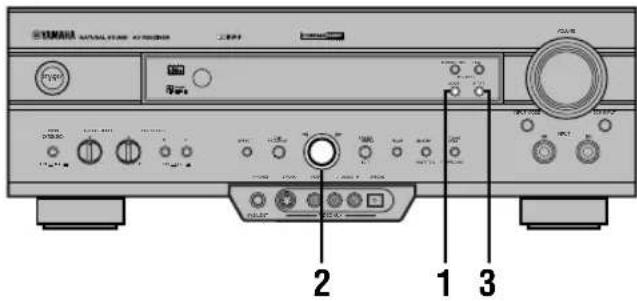 YAMAHA RXV620RDS - PTY SEEK-Funktion (PTY-Suchlauf) - 1