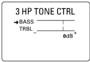 YAMAHA RXV620RDS - HP TONE CTRL (Tonkontroll för hörlurar) - 1