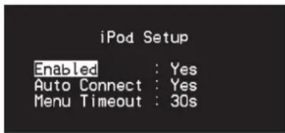 NAD T 748 V2 - iPod SETUP (CONFIGURATION iPod) - 1