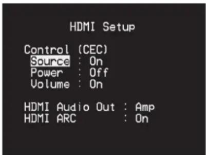 NAD T 748 V2 - HDMI SETUP (CONFIGURATION HDMI) - 1
