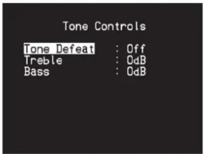 NAD T 748 V2 - TONE CONTROLS (COMMANDES DE TONALITÉ) - 1