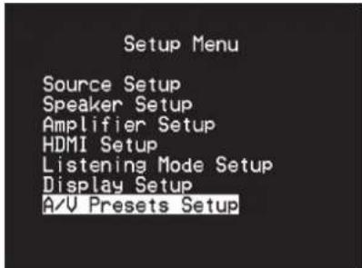 NAD T 748 V2 - FONCTIONNEMENT DU T 748 - MENU DE CONFIGURATION - 6