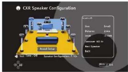 CAMBRIDGE CXR200 - Configuration automatique - 3