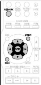 DENON AVRE300 - Appuyez sur NETWORK. - 2