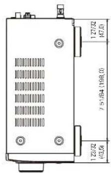 DENON AVRE300 - Dimensions - 2