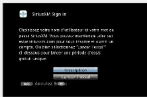 DENON AVRE300 - Selectionner "Inscription" et appuyez ensuite sur ENTER. - 1