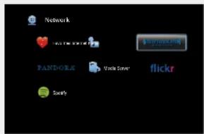 DENON AVRE300 - Appuyez sur NETWORK. - 1