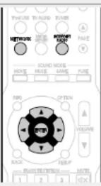 DENON AVRE300 - 3Utiliesz pour selectionner "Internet Radio", pus appuyez sur ENTER. - 2