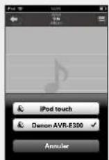 DENON AVRE300 - Sélectionnéz l'enceinte que vous souhaïtez utiliser. - 2