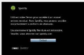 DENON AVRE300 - Si vous disposez d'un compte Spotify, appuyez sur ENTER. - 1