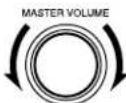 DENON AVR884 - Adjust the volume. - 2