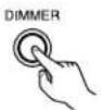 DENON AVR884 - Using the dimmer function - 1