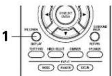 DENON AVR884 - Checking the preset stations - 2