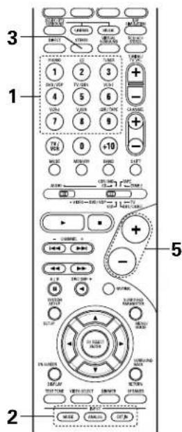 DENON AVR884 - Playing the input source - 10