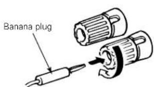 DENON AVR884 - Connecting the speaker cords - 9