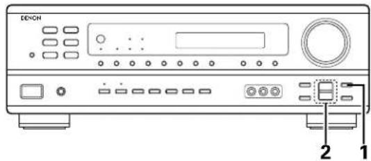 DENON AVR682 - Before playing with the surround function - 13