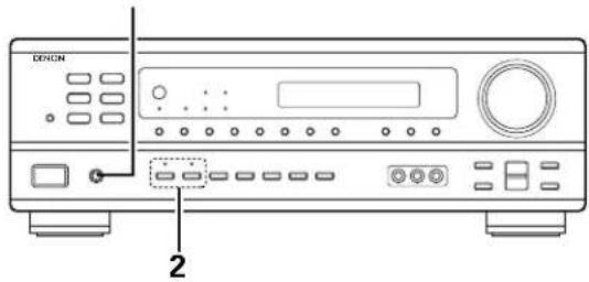 DENON AVR682 - [2] Ecoute avec casque REMARQUE: - 3