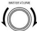 DENON AVR682 - Regler le volume. - 2