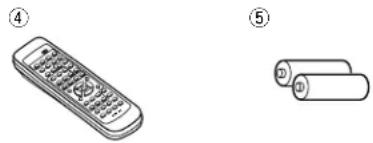 DENON AVR682 - ■ ACCESSORIES - 1