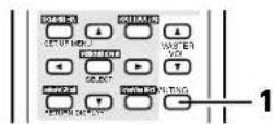 DENON AVR682 - [3] Désactivation provisoire du son (sourdine) - 2