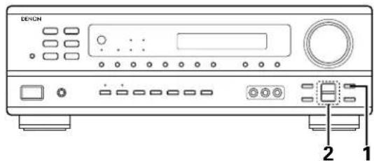 DENON AVR682 - Avant la lecture utilisant la fonction d'ambiance - 13