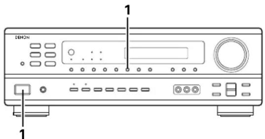DENON AVR682 - Auto preset memory - 1