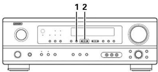 DENON AVR484 - Recalling preset stations - 1