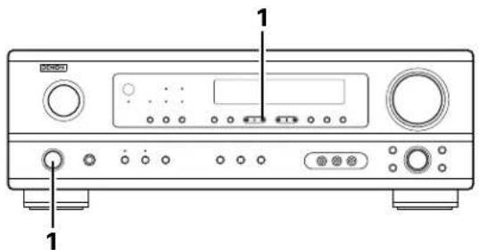 DENON AVR484 - Mémoire préréglée automatique - 1