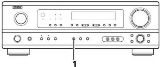 DENON AVR484 - Après la fin du réglage, appuyer à nouveau sur la touche TEST TONE. - 2