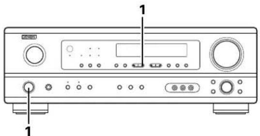 DENON AVR484 - Auto preset memory - 1