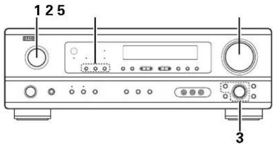 DENON AVR484 - Playing the input source - 1