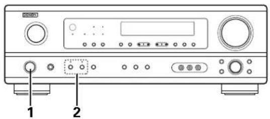 DENON AVR484 - Avant l'utilisation - 1