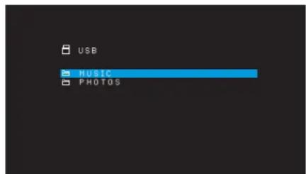 HARMAN KARDON AVR 1710S - Playing files on a USB device - 1