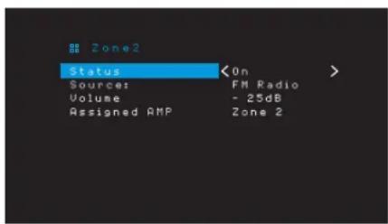 HARMAN KARDON AVR 1710S - Nur AVR 1710S/AVR 171S: Wiedergabe in Zone 2 - 1