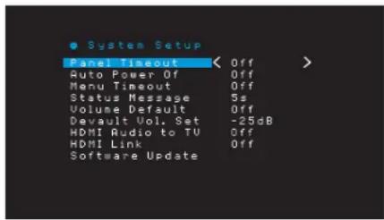 HARMAN KARDON AVR 1710S - Systemeinstellungen - 1