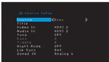 HARMAN KARDON AVR 1710S - Configure suas fontes - 2